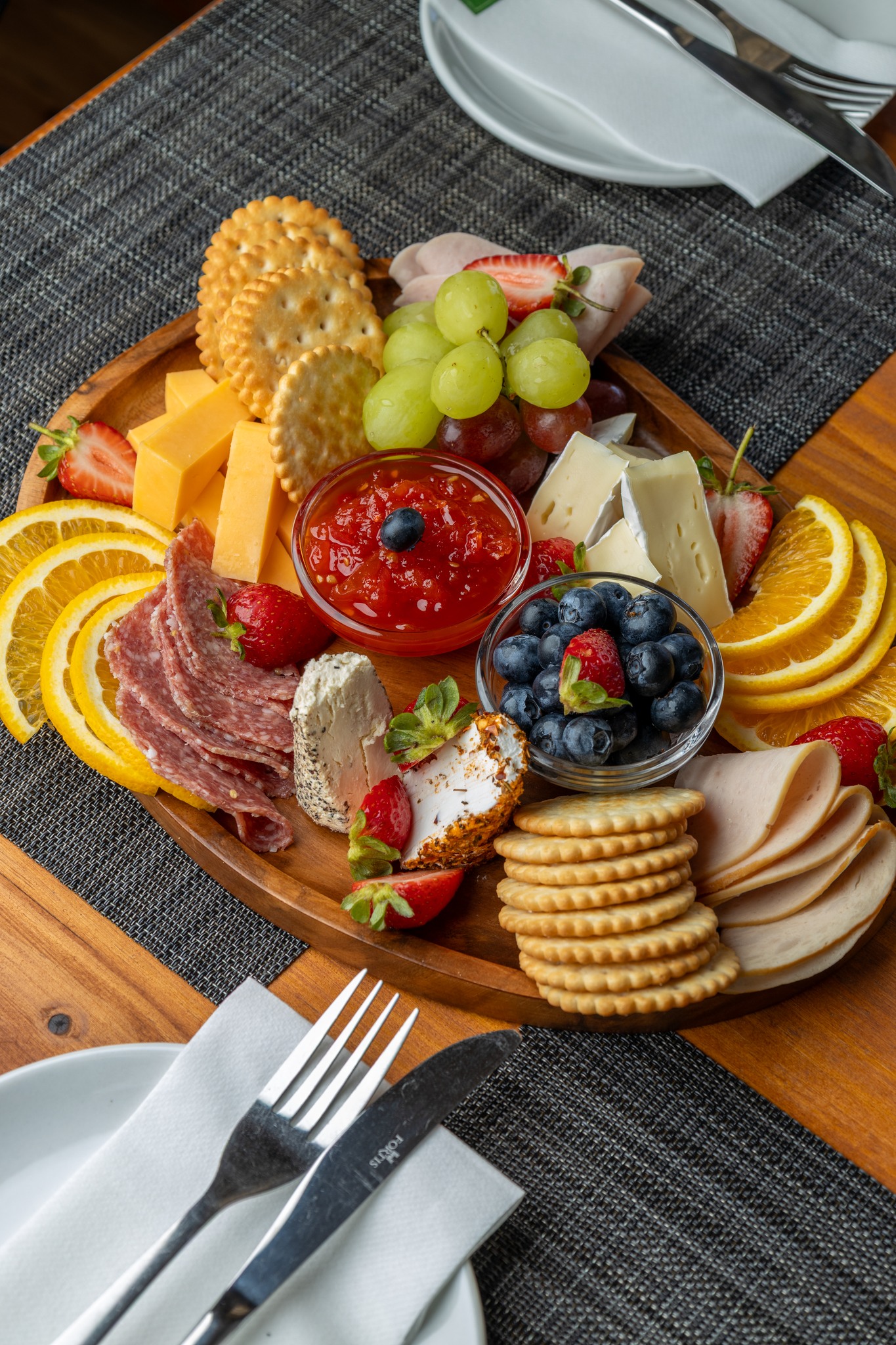Oatlands Café cheese platter