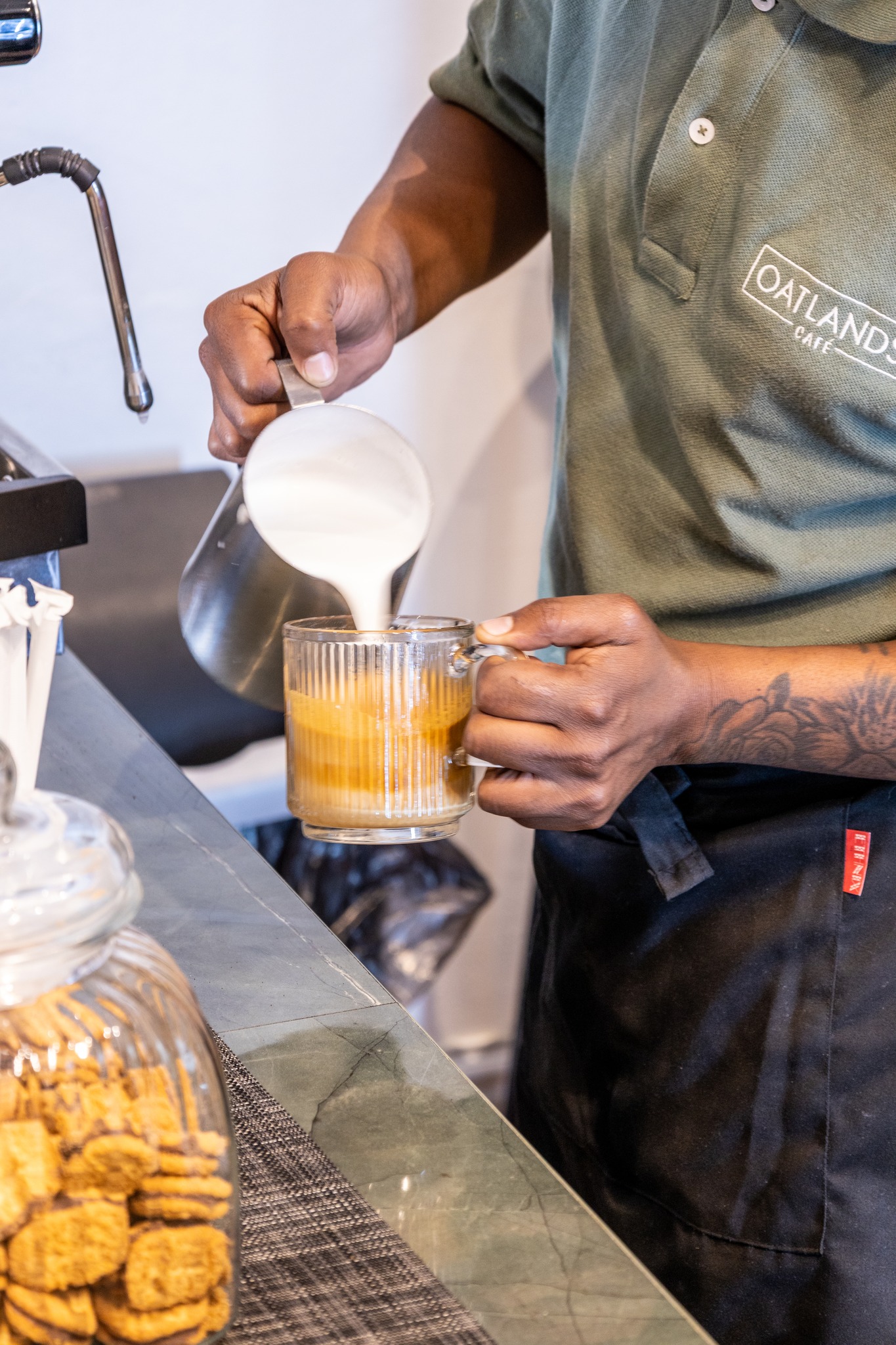 coffee pour